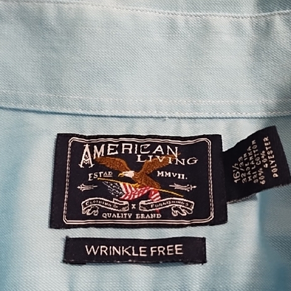 Men's Large Casual Button Down Shirt - Picture 7 of 11